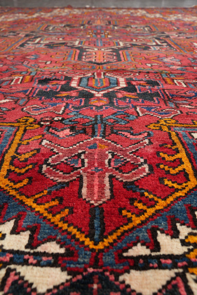 7 x 10  Hand-Knotted Tribal of Iran Persian Heriz Rug #B-73262