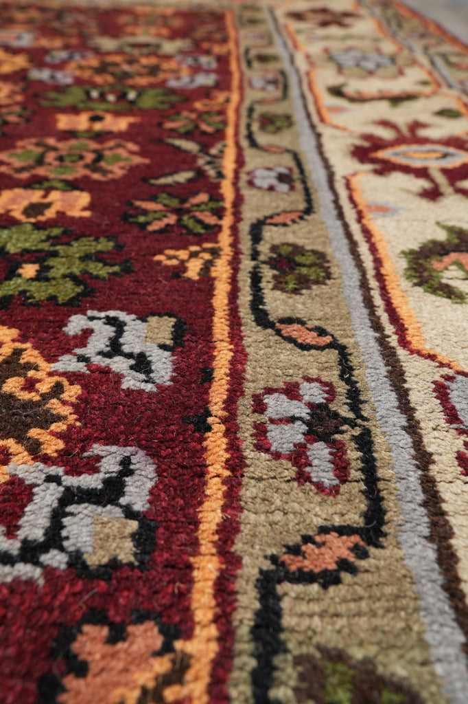 6 x 8.9 New Handmade Mahal Rug #F-4447