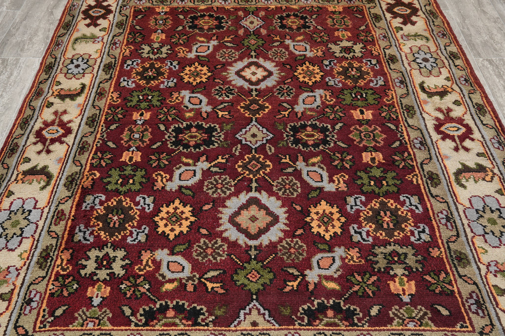 6 x 8.9 New Handmade Mahal Rug #F-4447