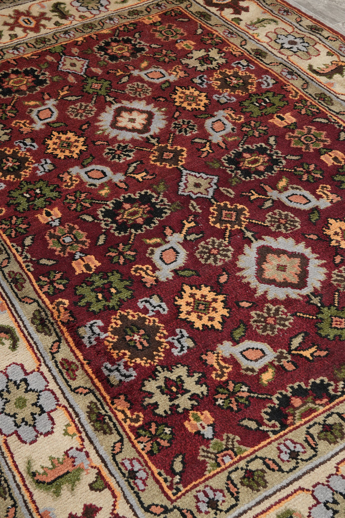 6 x 8.9 New Handmade Mahal Rug #F-4447