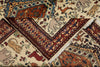 Load image into Gallery viewer, 4 x 6  Charactristic Persian Qashkooli Rug Geometric Animal Motif #PIX-16387