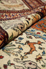Load image into Gallery viewer, 4 x 6  Charactristic Persian Qashkooli Rug Geometric Animal Motif #PIX-16387
