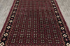 Load image into Gallery viewer, 5.8 x 7.10 Handmade India Turkman Bokara Rug Burgundy Black #F-4448