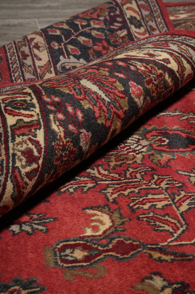 8.9 x 11.8 New Sarouk Rug Handmade India #F-3350