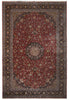 Load image into Gallery viewer, 13 x 19.9 Fine Quality Wool &amp; Silk Persian Tabriz Rug Bird 500+ KPSI #PIX-26239