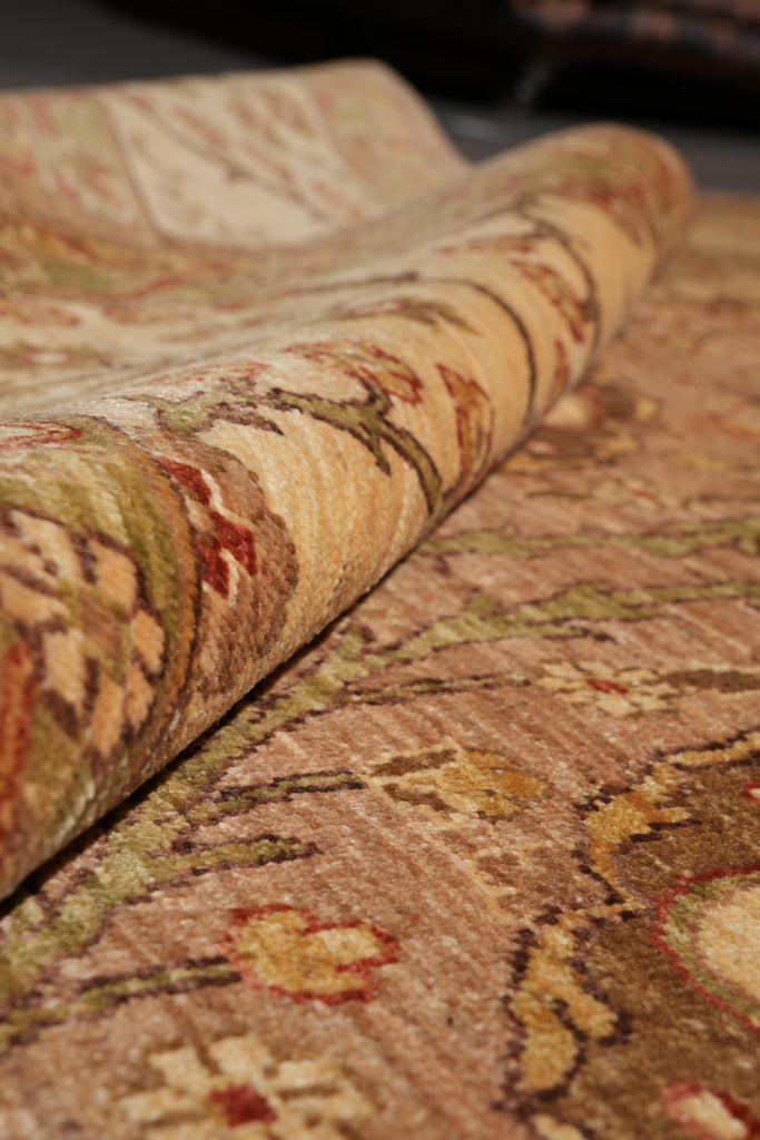 9.2 x 12.6 Great Ghazni Chobi Peshawar Rug Warm Colors #F-4144