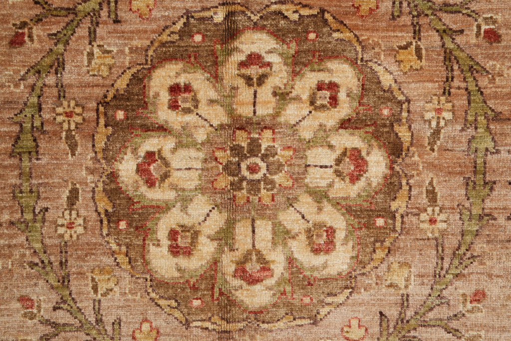 9.2 x 12.6 Great Ghazni Chobi Peshawar Rug Warm Colors #F-4144