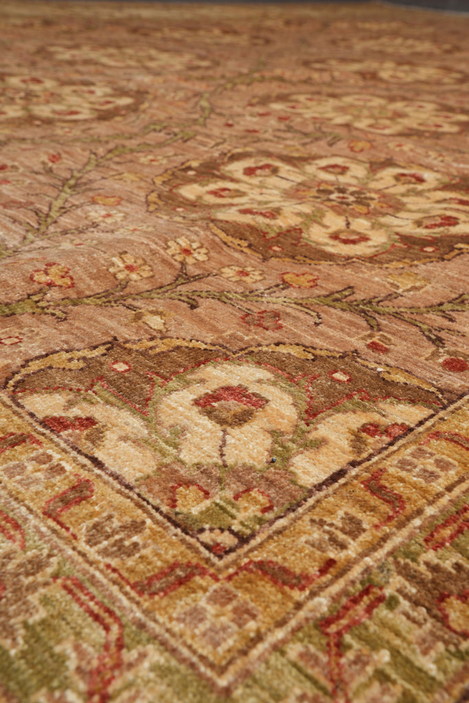 9.2 x 12.6 Great Ghazni Chobi Peshawar Rug Warm Colors #F-4144