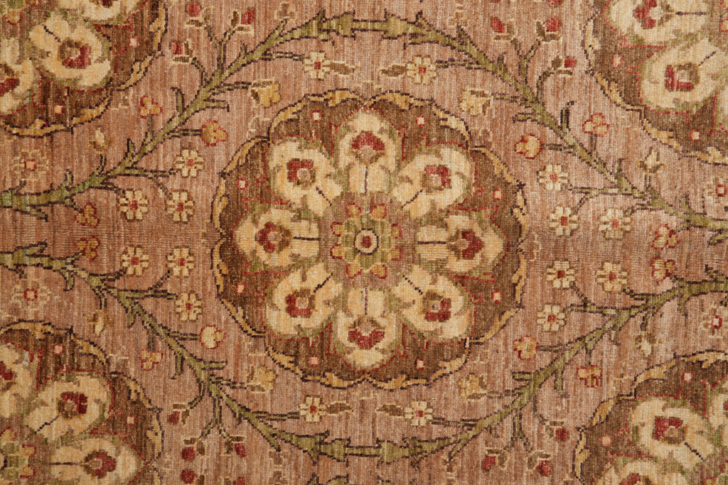 9.2 x 12.6 Great Ghazni Chobi Peshawar Rug Warm Colors #F-4144