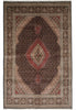 Load image into Gallery viewer, 6.8 x 10 Genuine Persian Tabriz Mahi Rug High Quality Wool and Silk #PIX-3219