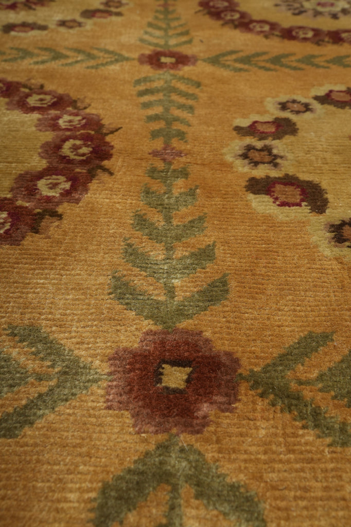 4 x 8.9 New Handmade Wool Nepali Rug French #F-3351