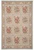 Load image into Gallery viewer, 6 x 9 Needle Point Rug French Country Hand Art #010821