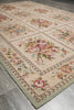 Load image into Gallery viewer, 6 x 9 Needle Point Rug French Country Hand Art #010821