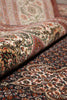 Load image into Gallery viewer, 6.9 x 10 Genuine Persian Tabriz Mahi Fine Handmade Iran Wool and Silk 400 Kpsi Black #PIX-14514