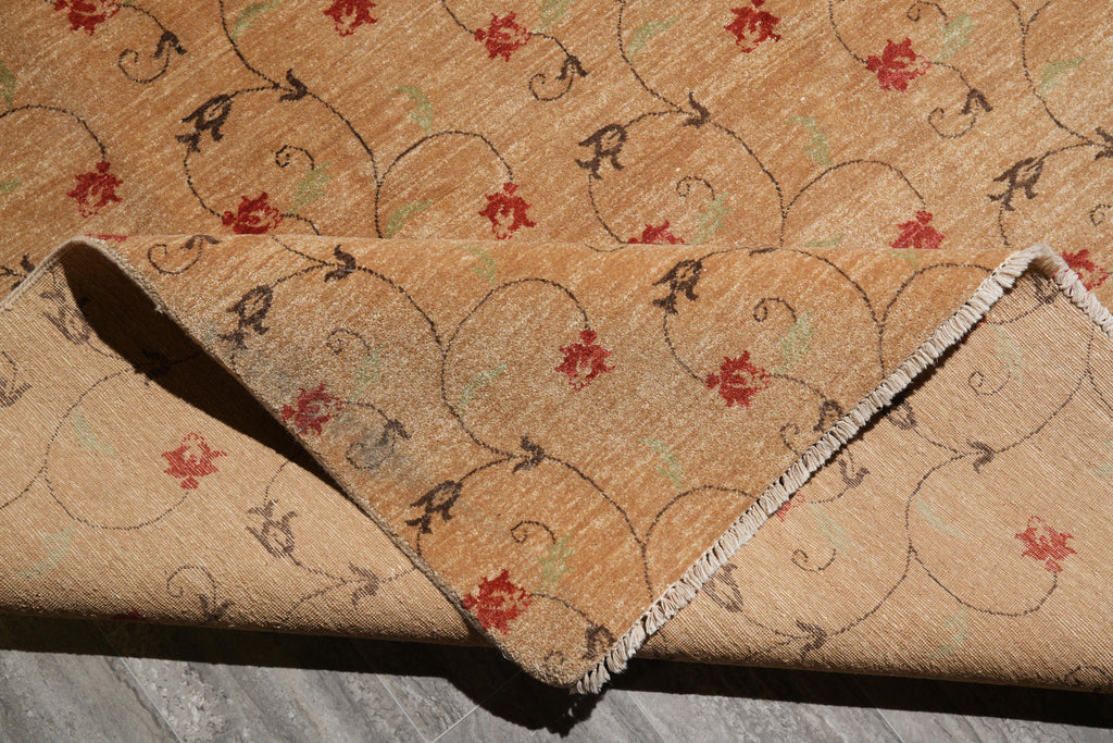 9 x 12 Handmade Contemporary Rug Transitional #F-4146