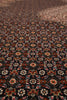 Load image into Gallery viewer, 6.9 x 10 Genuine Persian Tabriz Mahi Fine Handmade Iran Wool and Silk 400 Kpsi Black #PIX-14514