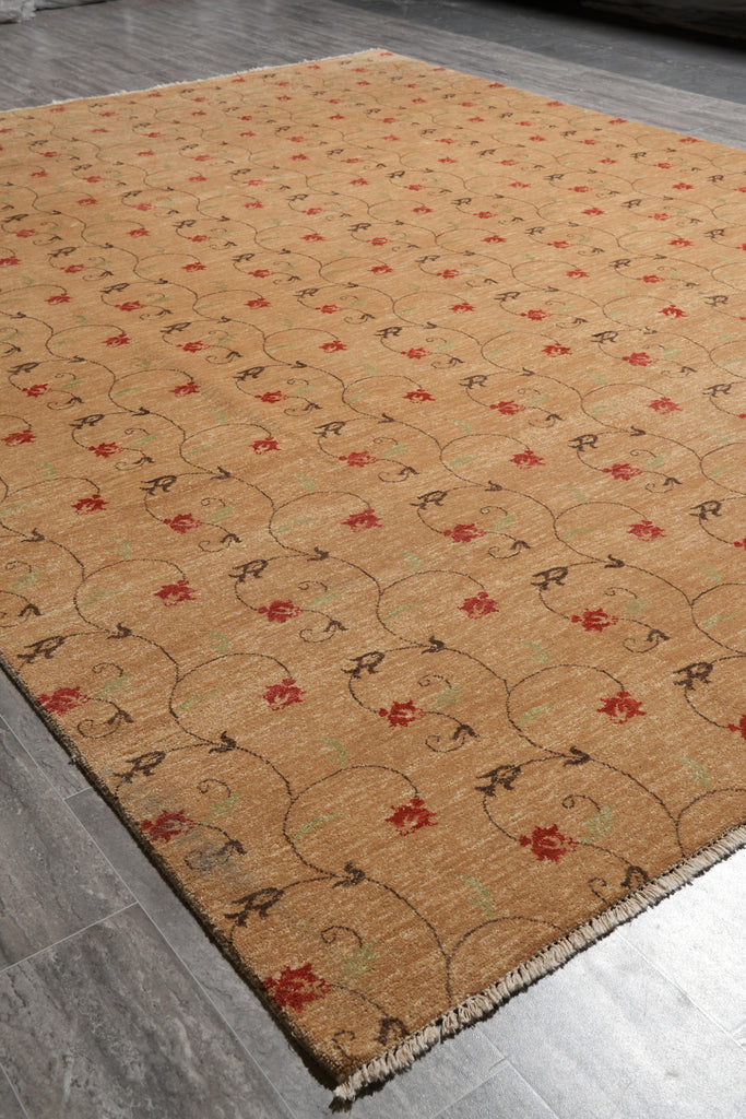 9 x 12 Handmade Contemporary Rug Transitional #F-4146