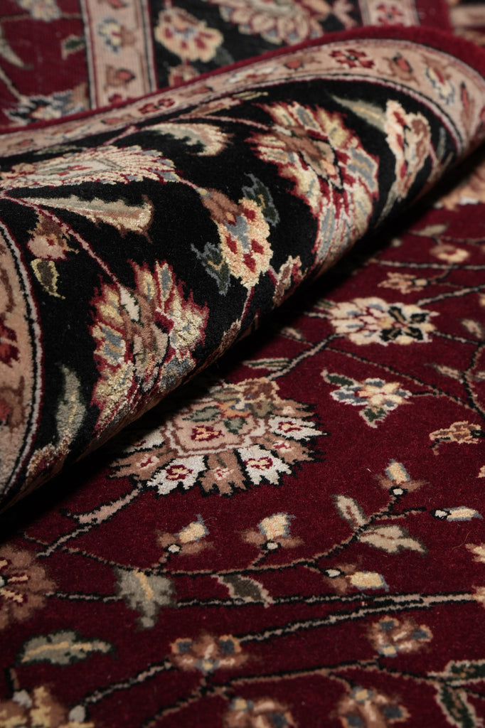 4 x 6 Quality Handmade Rug Wool and Silk #F-3352