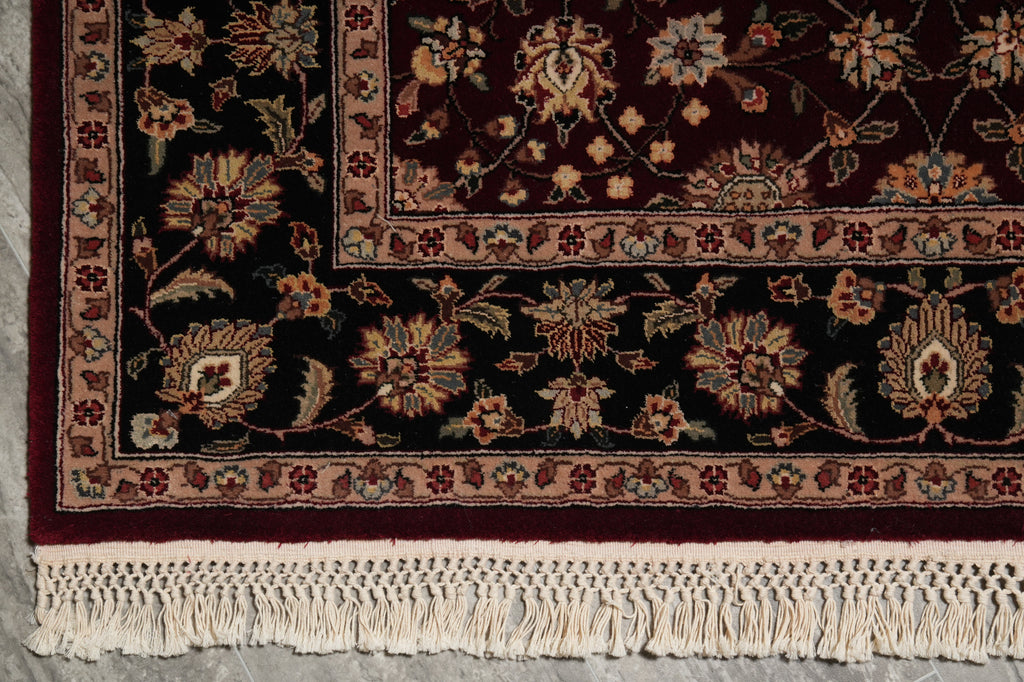 4 x 6 Quality Handmade Rug Wool and Silk #F-3352