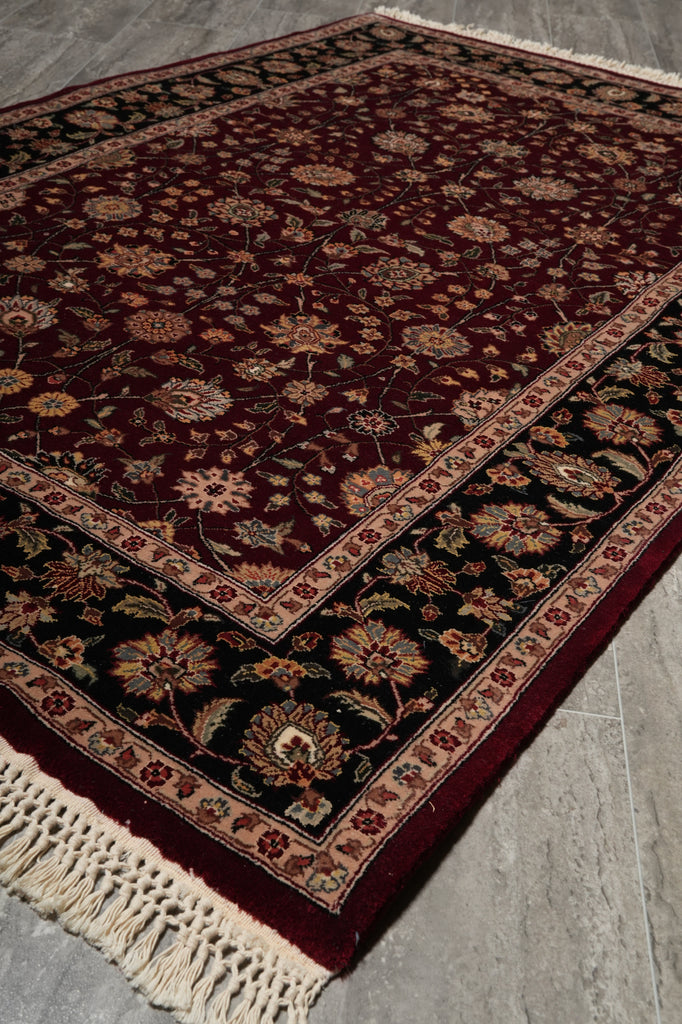 4 x 6 Quality Handmade Rug Wool and Silk #F-3352