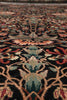 Load image into Gallery viewer, 9 x 12 Quality Handmade Rug Fine Weave Dense Wool Black #F-4147