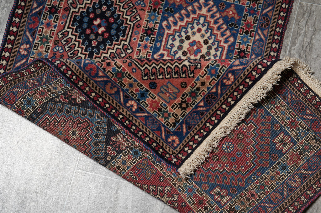 2 x 6.5 Persian Authentic One Of A Kind Yalame Best Iran Tribal Handmade Rug #F-3101