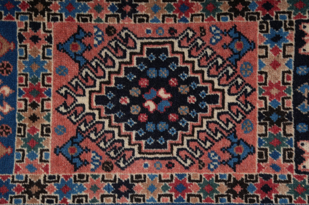 2 x 6.5 Persian Authentic One Of A Kind Yalame Best Iran Tribal Handmade Rug #F-3101