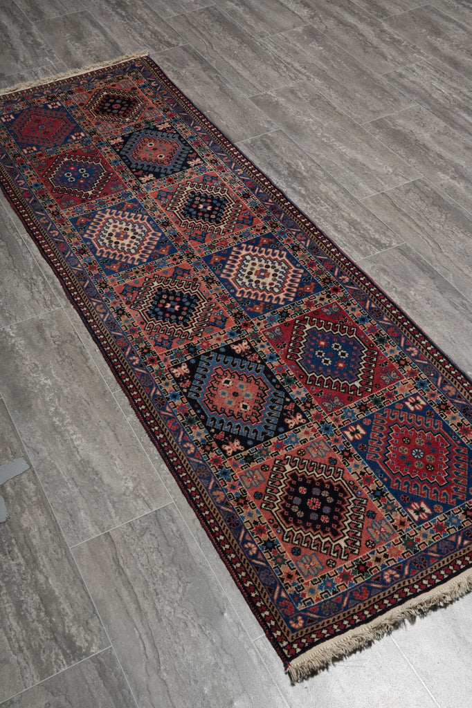 2 x 6.5 Persian Authentic One Of A Kind Yalame Best Iran Tribal Handmade Rug #F-3101