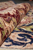 Load image into Gallery viewer, 9 x 12.5 Black Willim Morris Rug Handmade Jaipur #F-4148