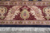 Load image into Gallery viewer, 9 x 12.5 Black Willim Morris Rug Handmade Jaipur #F-4148