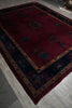 Load image into Gallery viewer, 10 x 13 Antique Art Deco Chinese Rug Plum - view 4