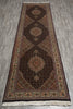 Load image into Gallery viewer, 2.6 x 10 Feet Fine Quality Runner Authentic Persian Tabriz Mahi Wool and Silk 400 KPSI #F-3102