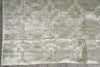 Load image into Gallery viewer, 8 x 10 Contemporary Handmade Rug One Color Light Green Bambo Silk Raised Carved Pile #F-3353