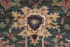 Load image into Gallery viewer, 10.9 x 14.1 New Handmade Serapi Heriz Rug Green #F-4149