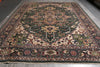 Load image into Gallery viewer, 10.9 x 14.1 New Handmade Serapi Heriz Rug Green #F-4149