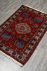 Load image into Gallery viewer, 2.8 x 4 Village Handmade Rug Elephant Pattern #F-3105