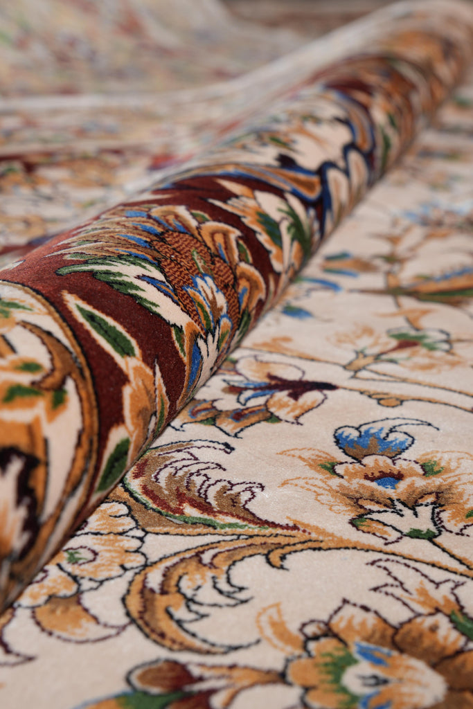 10 x 14 Elegant Detailed Turkish Tabriz Pattern Rug #F-4150