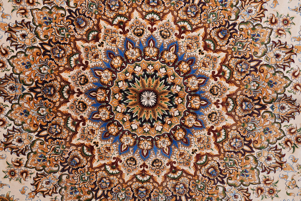 10 x 14 Elegant Detailed Turkish Tabriz Pattern Rug #F-4150