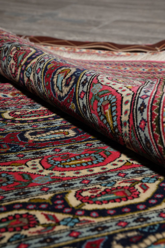 2 x 6 Fine weave Quality Authentic Persian Qom Kork Wool Runner #F-3104
