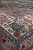 Load image into Gallery viewer, 9.4 x 13 Forest Green Fine Weave Handmade Rug Wool and Silk #F-4151