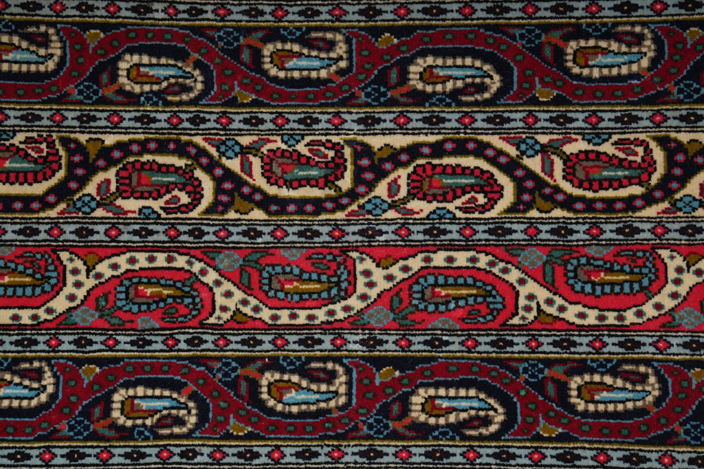 2 x 6 Fine weave Quality Authentic Persian Qom Kork Wool Runner #F-3104
