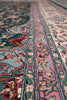Load image into Gallery viewer, 9.4 x 13 Forest Green Fine Weave Handmade Rug Wool and Silk #F-4151