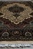 Load image into Gallery viewer, 4 x 6 Bamboo Silk Kashmir Handmade Rug #F-3357
