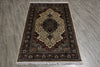 Load image into Gallery viewer, 4 x 6 Bamboo Silk Kashmir Handmade Rug #F-3357