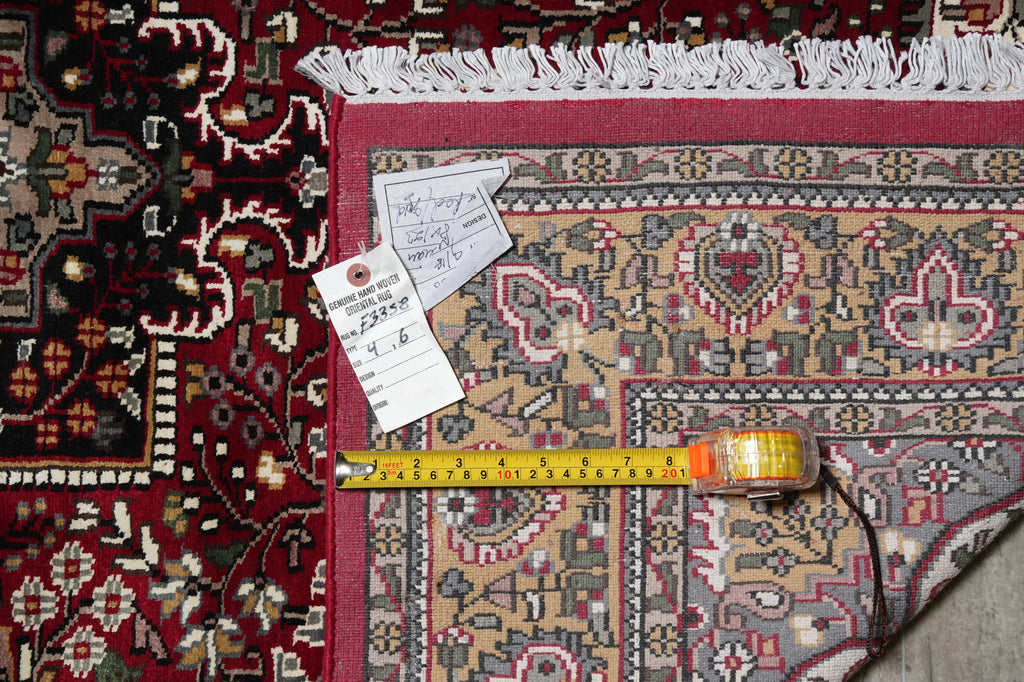 4 x 6 Kashmar Silk Handmade Soft Rug #F-3358