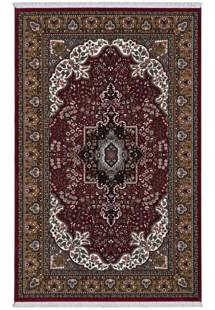 4 x 6 Kashmar Silk Handmade Soft Rug #F-3358