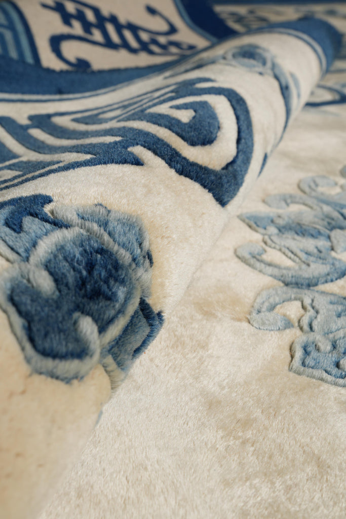 12.0 x 15.5 Bejing Carpet Handmade Chinese Rug Thick Dense Heavy #F-4152