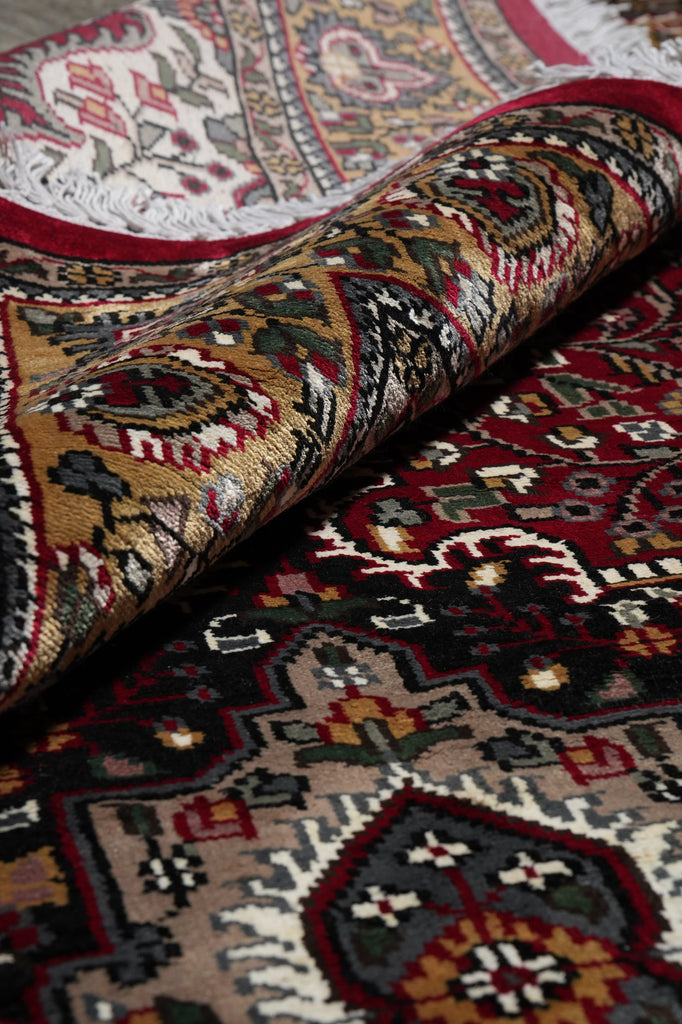4 x 6 Kashmar Silk Handmade Soft Rug #F-3358