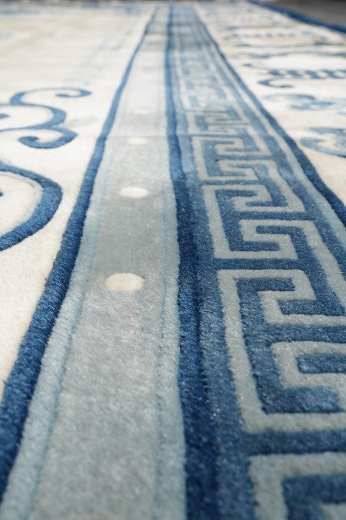 12.0 x 15.5 Bejing Carpet Handmade Chinese Rug Thick Dense Heavy #F-4152