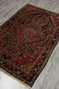 Load image into Gallery viewer, 3.4 x 5 Authentic Antique Persian Sarok Feraghan Rug 1940's #F-3106